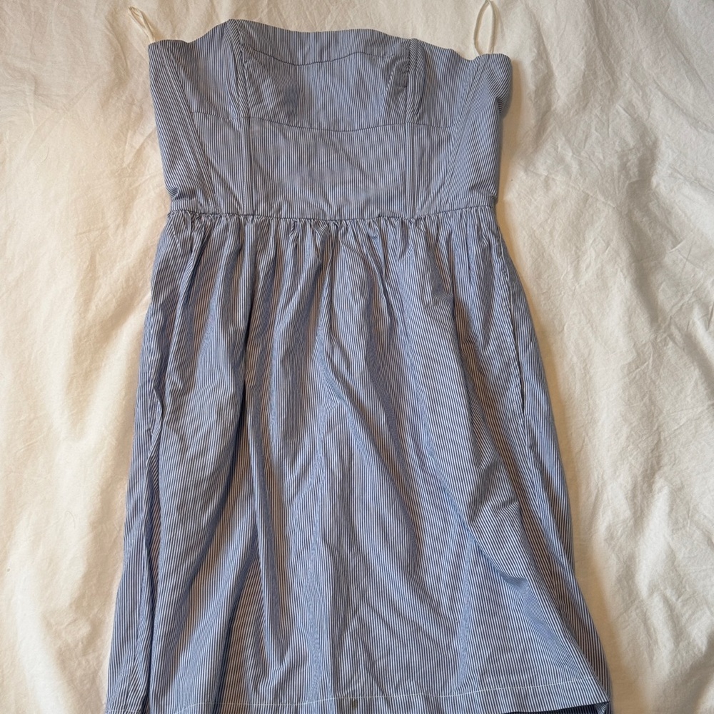 Jack Wills Blue Striped Dress
